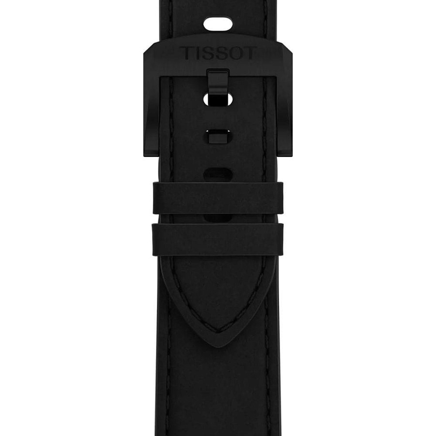 Часы Tissot PRC 100 Solar Quartz 39mm T151.422.36.051.00 — мужские, кожаный