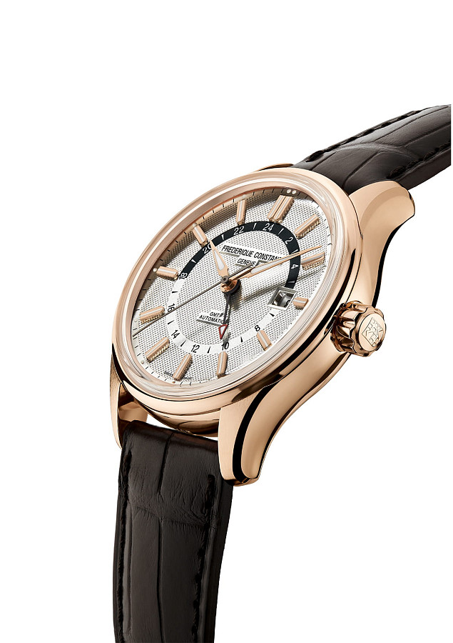 Часы Frederique Constant Yacht Timer GMT FC-350VT4H4 — механические, сталь металл