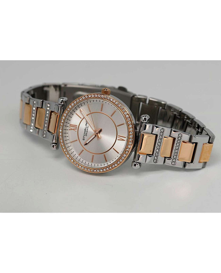 Часы Stuhrling Aria 3905.3 — кварцевые, сталь металл