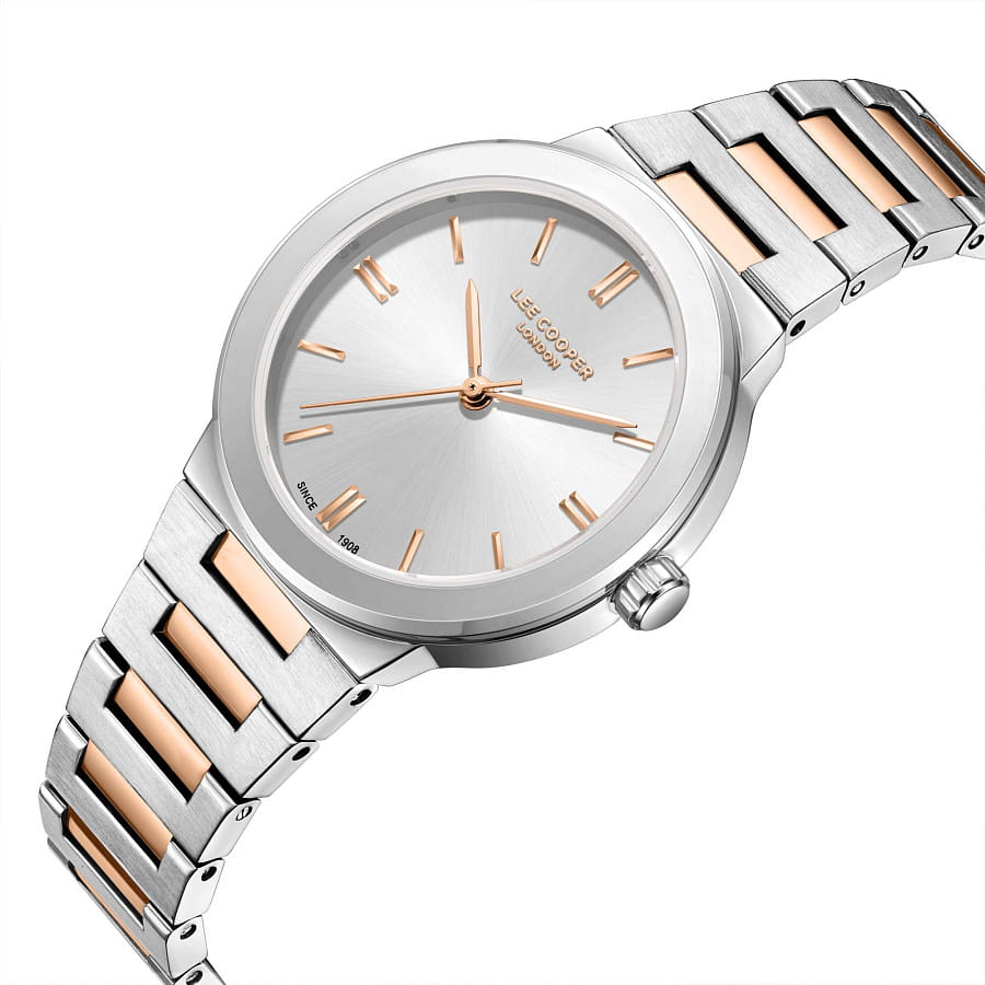Часы Lee Cooper LC08133.530 — кварцевые, металл сталь