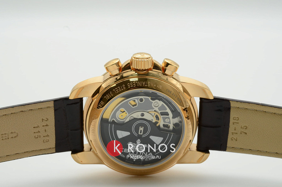 Часы Certina DS Podium Chronograph Automatic C001.427.36.037.00 — мужские, кожаный