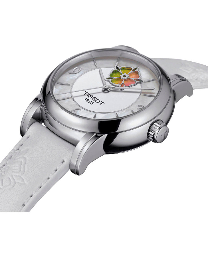 Часы Tissot Lady Heart Flower Powermatic 80 T050.207.17.117.05 — артикул T0502071711705