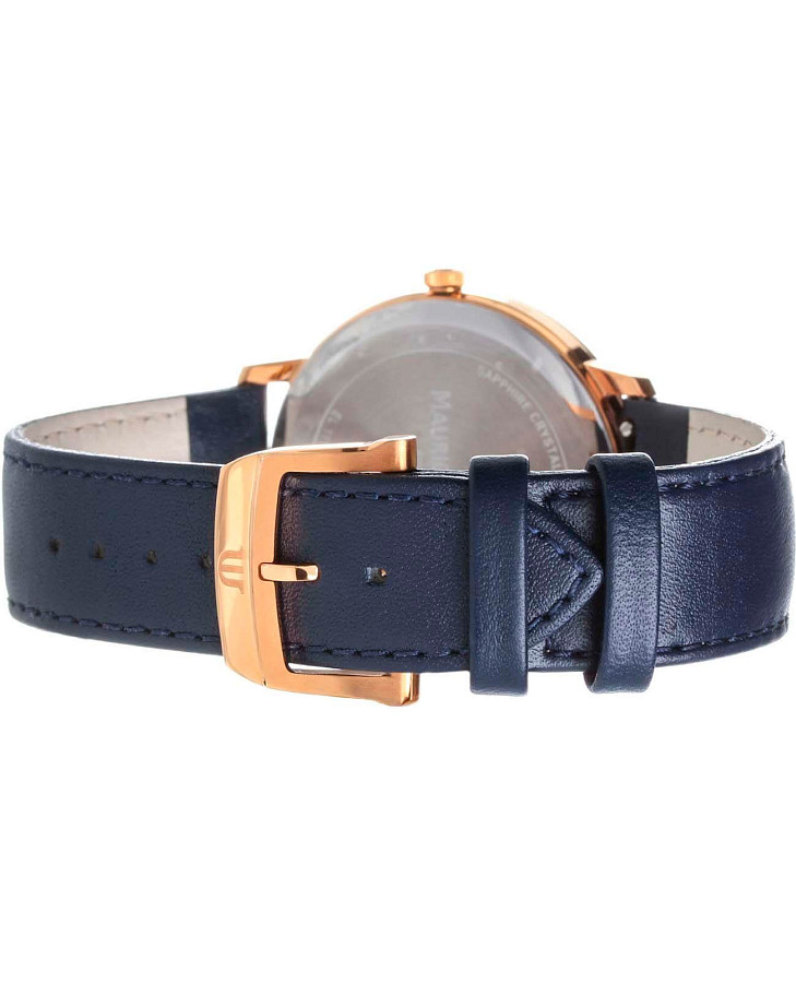 Часы Maurice Lacroix Eliros Date EL1118-PVP01-411-1 — мужские, синий