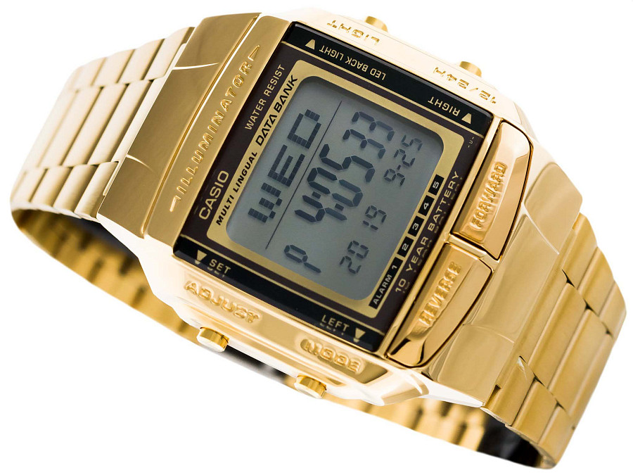 Часы Casio Collection DB-360G-9A — пластик, Япония