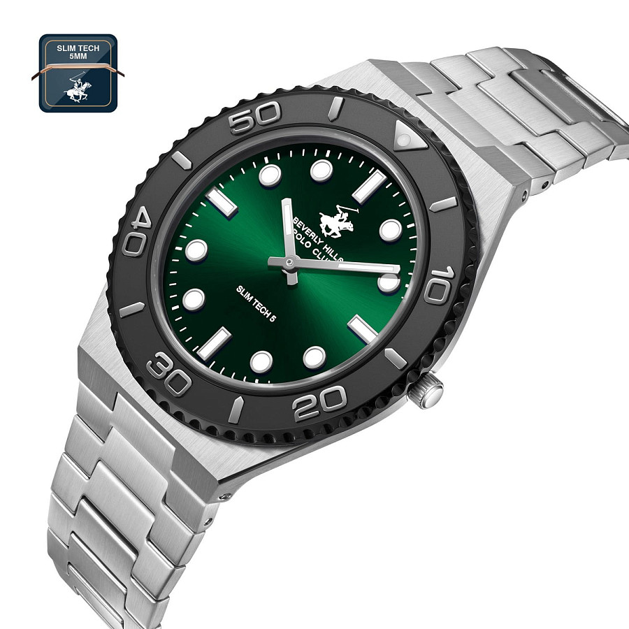 Часы Beverly Hills Polo Club BP3714X.370 — нержавеющая сталь, мужские