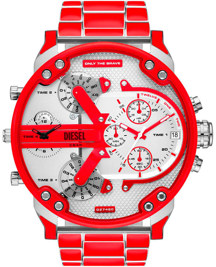 Часы Diesel Mr Daddy 2.0 DZ7480 — мужские, белый