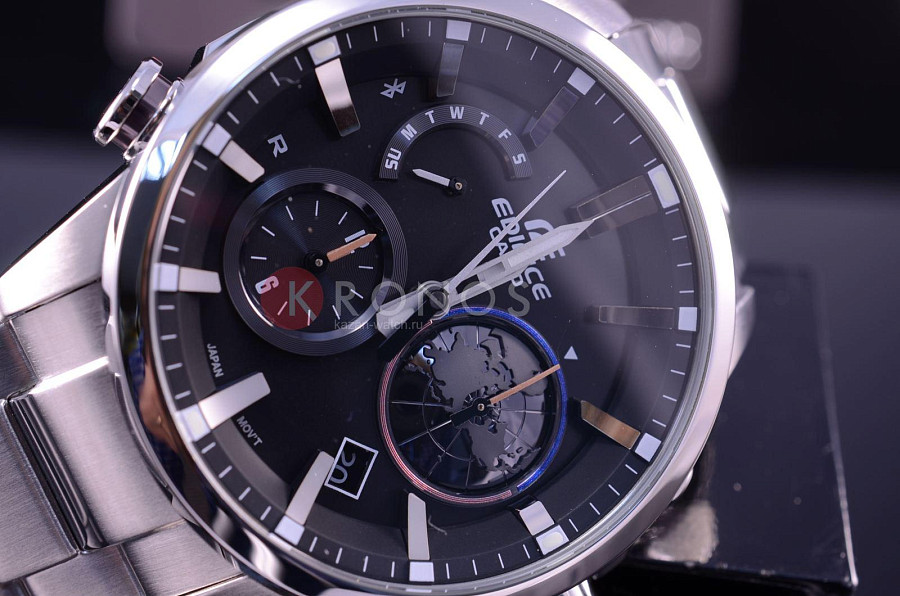 Часы Casio Edifice EQB-600D-1A — сталь металл, Япония