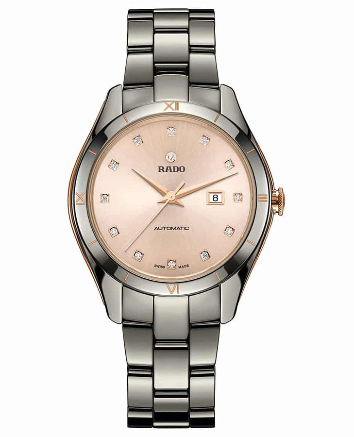Часы Rado Hyperchrome Automatic R32043712 — женские, розовый
