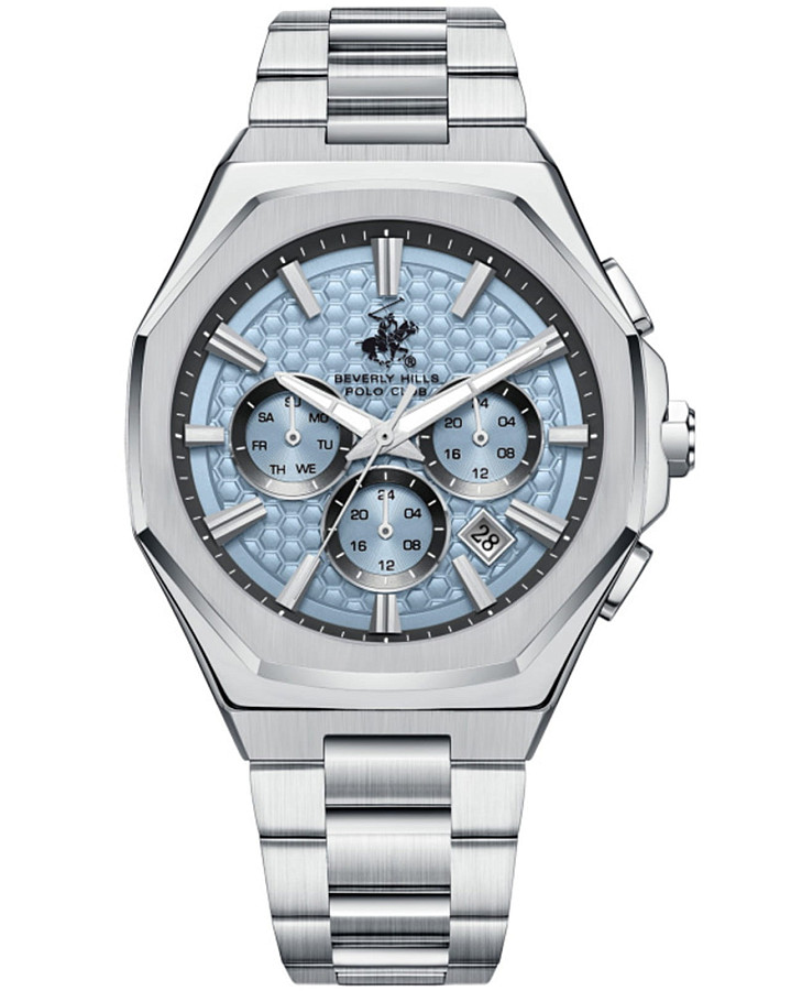 Часы Beverly Hills Polo Club BP3930X.300 — мужские, голубой