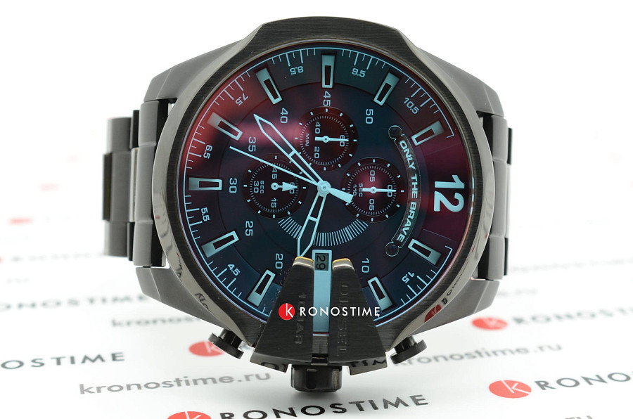 Часы Diesel Mega Chief DZ4318 — сталь c pvd покрытием, мужские