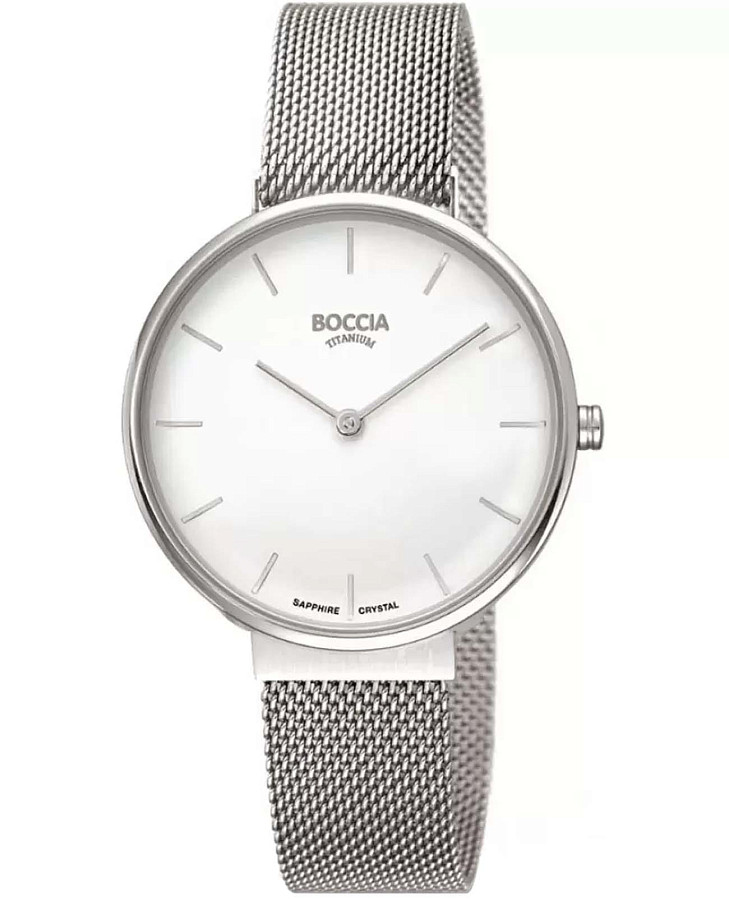 Часы Boccia Titanium 3327-09 — женские, белый