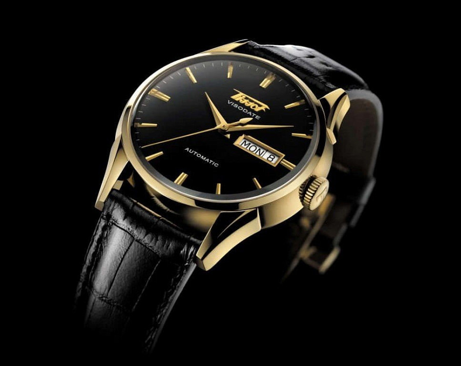 Часы Tissot Heritage Visodate Automatic T019.430.36.051.01 — сталь, Швейцария