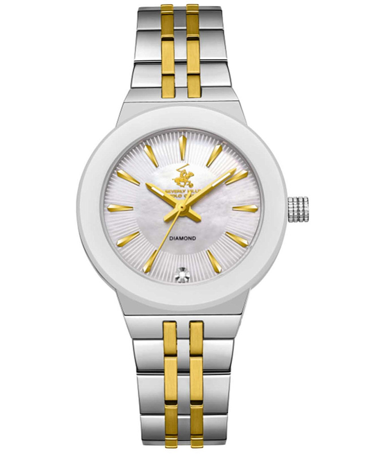Часы Beverly Hills Polo Club BP3689X.220 — мужские, перламутровый