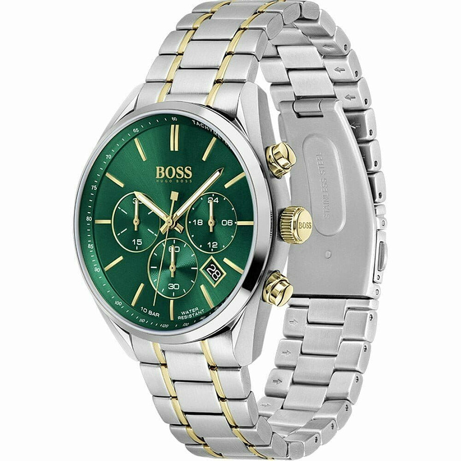 Часы Hugo Boss Champion HB1513878 — мужские, нержавеющая сталь с pvd-покрытием