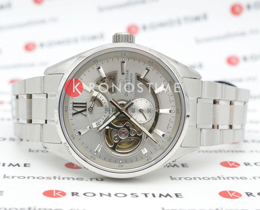 Часы Orient Star RE-AV0125S (RK-AV0125S) — механические, металл сталь
