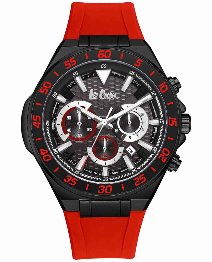 Часы Lee Cooper LC08003.658 — мужские, черный