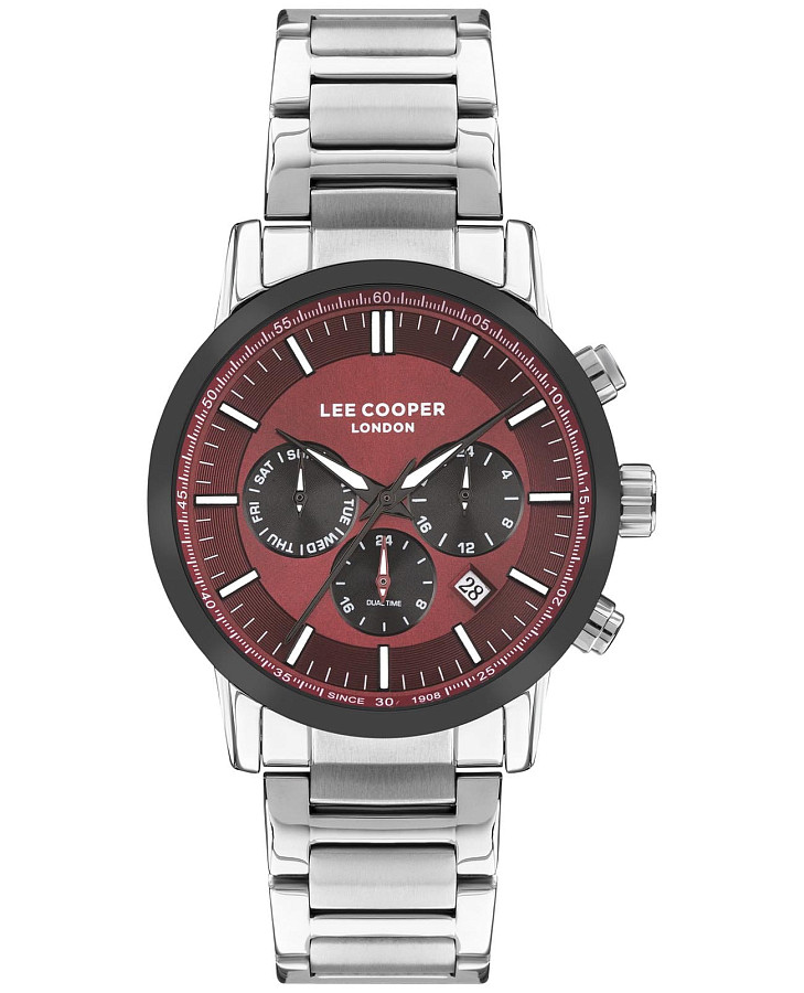 Часы Lee Cooper LC07505.380 — мужские, бордовый