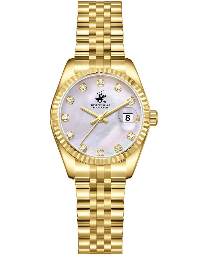 Часы Beverly Hills Polo Club BP3707X.120 — мужские, перламутровый