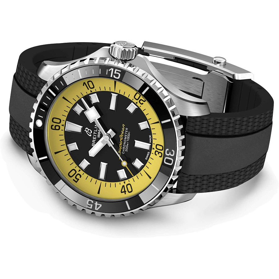 Часы Breitling Superocean Automatic 44 A173762A1B1S1 — сталь металл, Швейцария