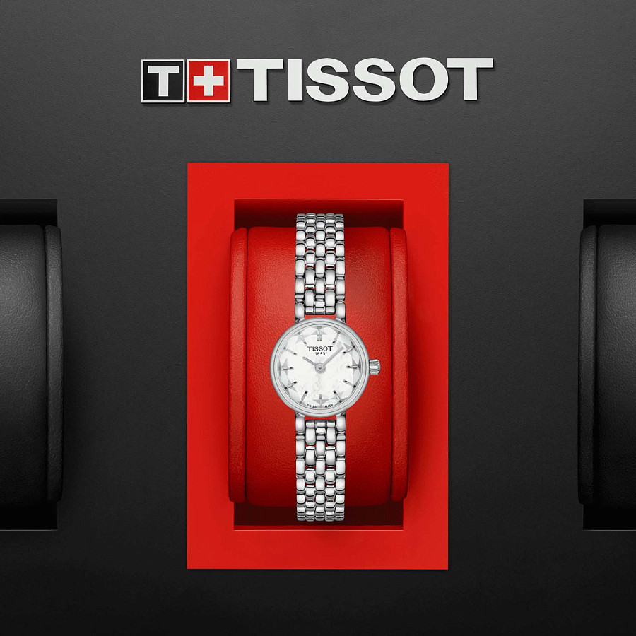 Часы Tissot Lovely Round T140.009.11.111.00 — перламутровый, сталь металл