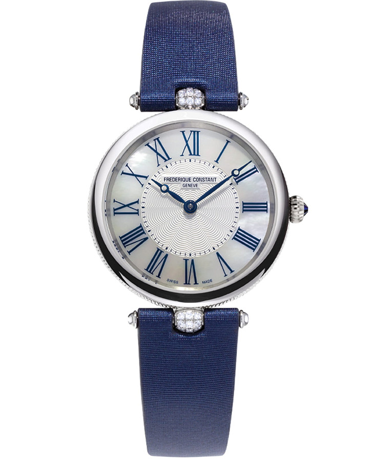 Часы Frederique Constant Classics Art Deco Round FC-200MPWN2AR2D6 — женские, перламутровый