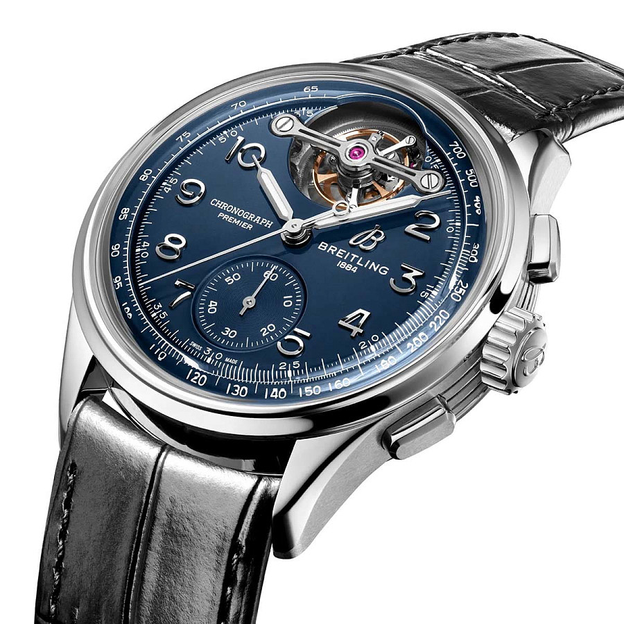 Часы Breitling Premier B21 Chronograph Tourbillon 42 LB2120171C1P1 — механические, золото