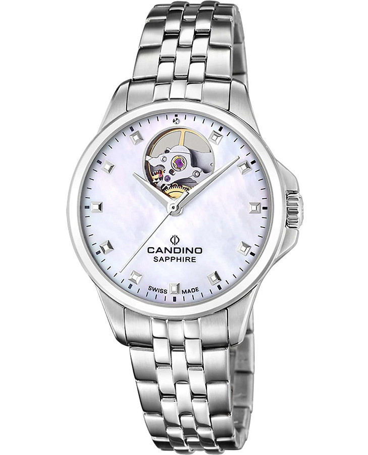 Часы Candino Automatic Ladies C4770/A — женские, перламутровый
