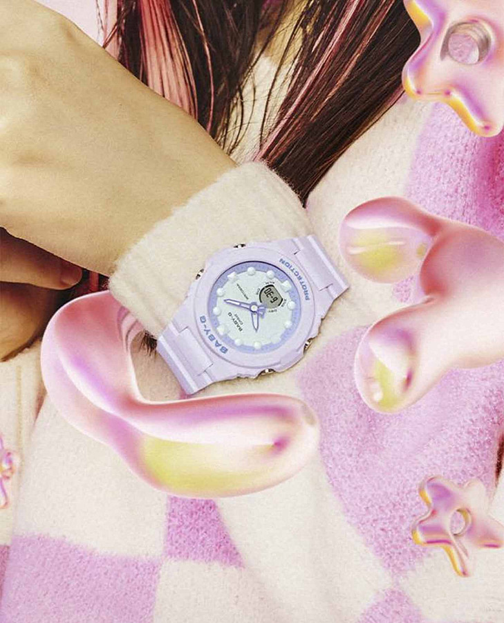 Часы Casio Baby-G BGA-320FH-4ADR (BGA-320FH-4a) — кварцевые, пластик