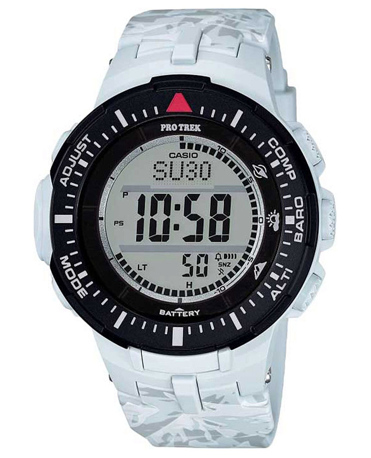Часы Casio Pro Trek PRG-300CM-7E — мужские, черный