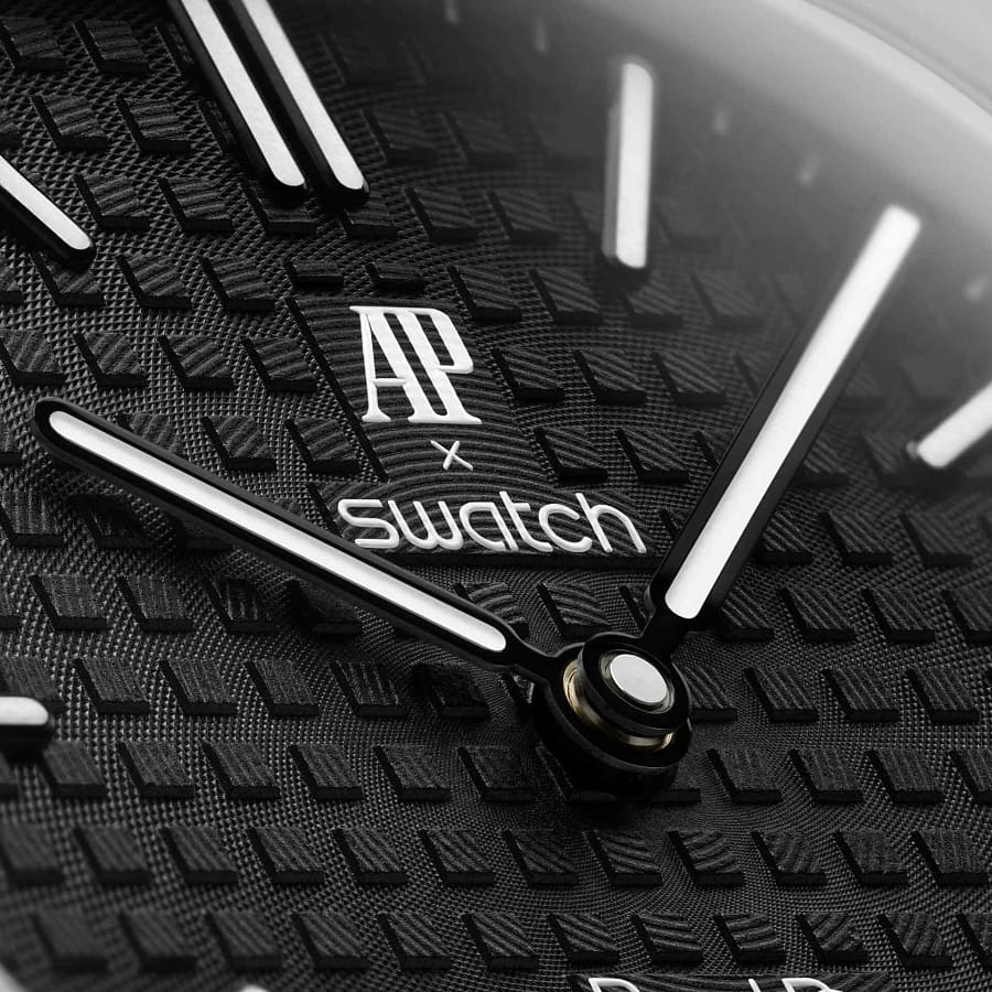 Часы Audemars Piguet x Swatch Royal Pop Ocho Negro SSX03W101N — артикул SSX03W101N