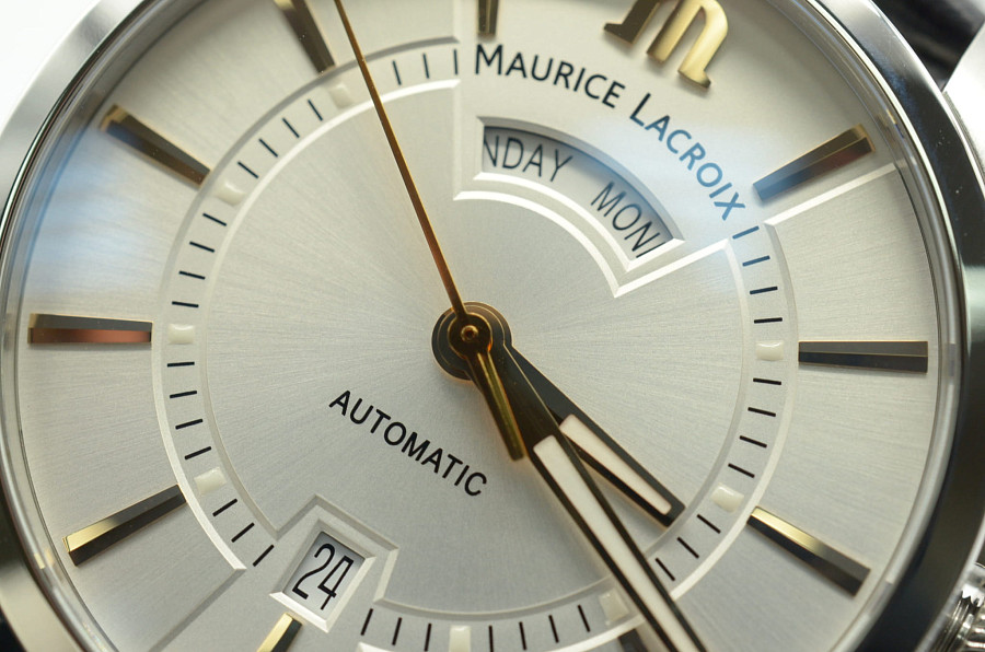 Часы Maurice Lacroix Pontos Day Date PT6358-SS001-23E-2 — металл сталь, Швейцария
