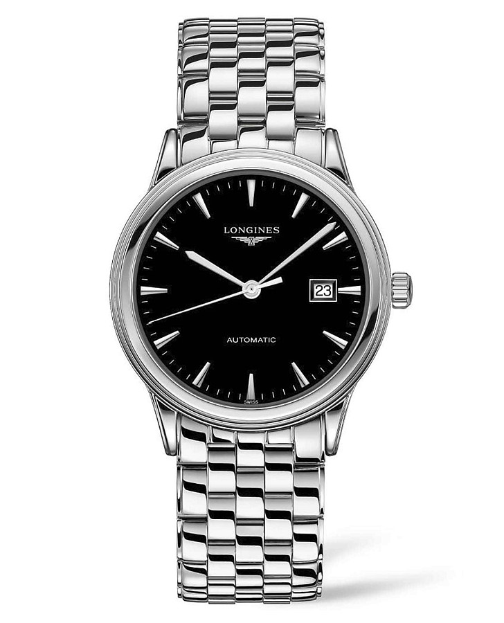 Часы Longines Flagship L4.984.4.52.6 — мужские, черный