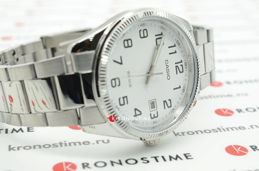 Часы Casio MTP-1302PD-7B — кварцевые, металл латунь