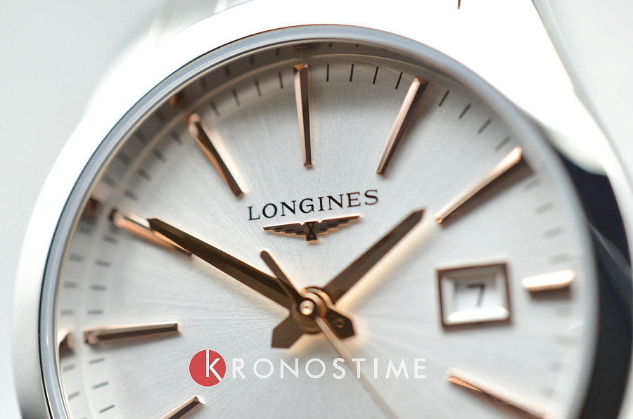 Часы Longines Conquest Classic L2.286.4.72.6 — нержавеющая сталь, женские