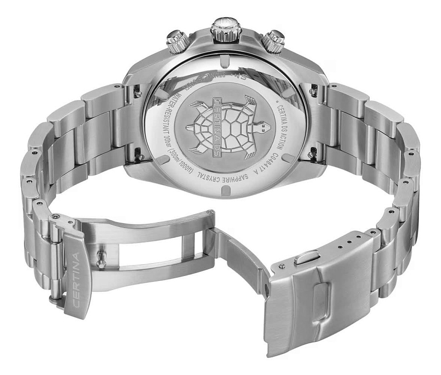 Часы Certina DS Action Chrono C048.417.11.051.00 — кварцевые, сталь металл
