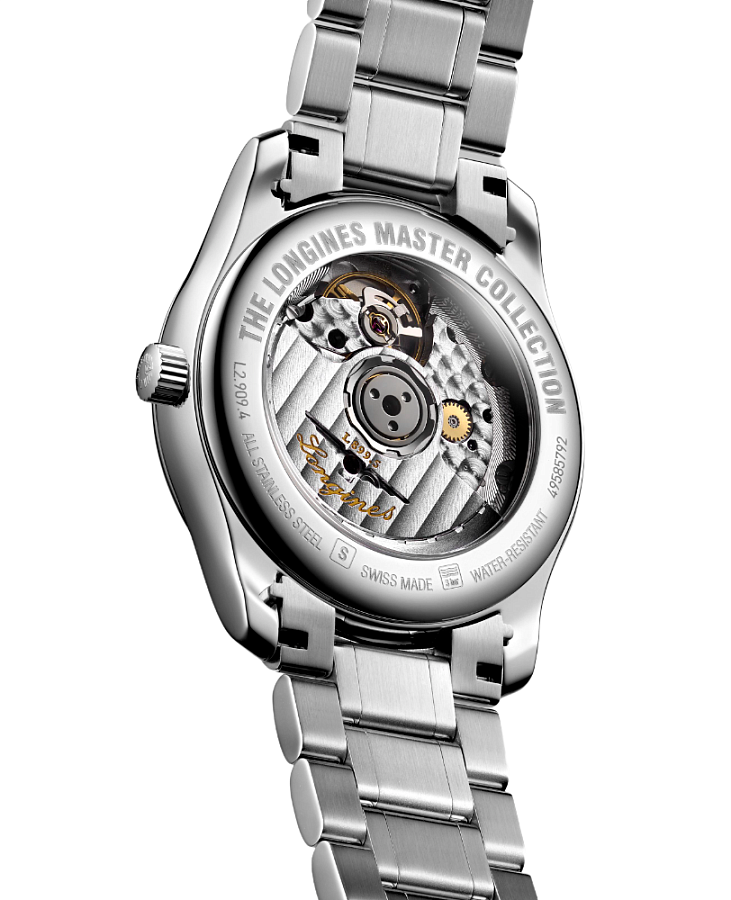 Часы Longines Master Collection L2.909.4.77.6 — механические, сталь металл