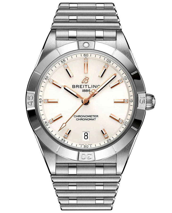 Часы Breitling Chronomat Automatic 36 A10380101A2A1 — женские, бежевый