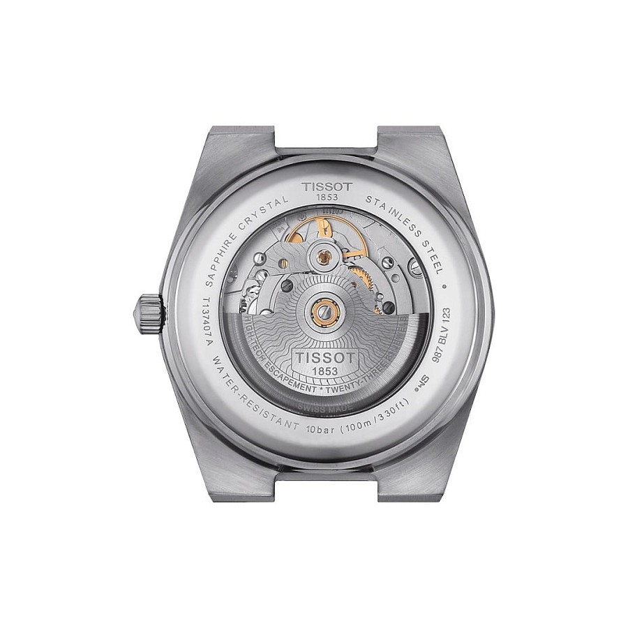 Часы Tissot PRX Powermatic 80 T137.407.11.051.00 — механические, Швейцария, мужские