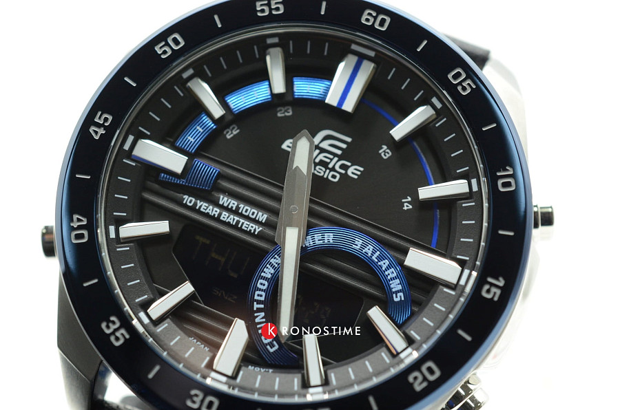 Часы Casio Edifice ERA-120BL-2A — сталь металл, Япония