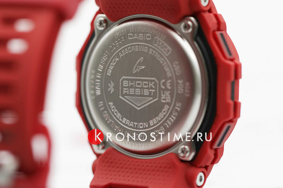 Часы Casio G-Shock GBD-200RD-4 — пластик, полимер