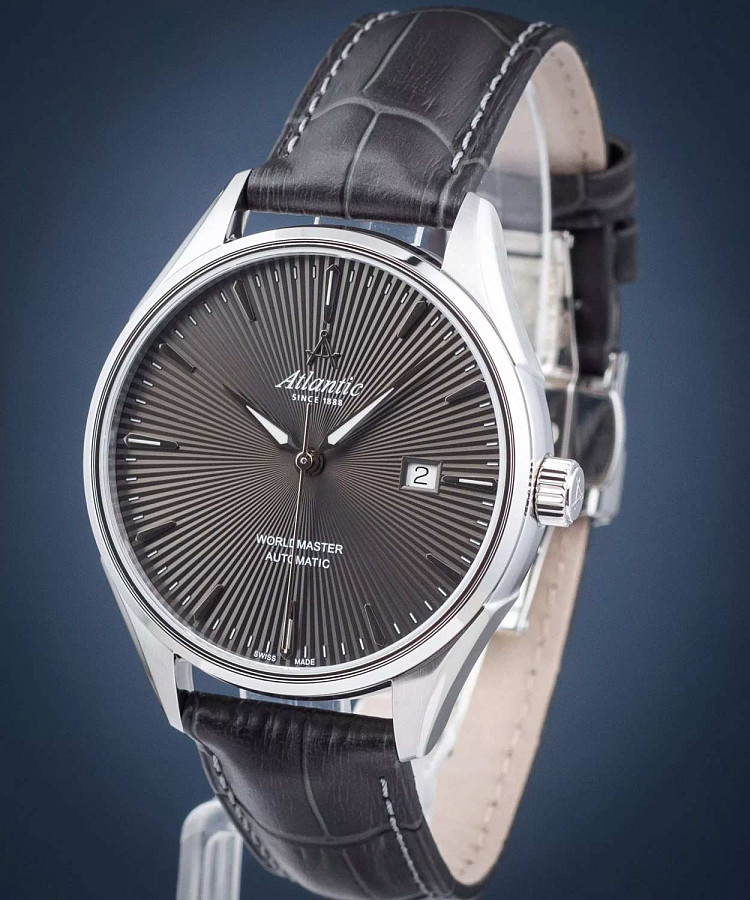 Часы Atlantic Worldmaster 1888 52759.41.41S — Швейцария, механические