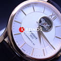 Швейцарские механические часы Tissot Tradition Powermatic 80 Open Heart T063.907.36.038.00, фото 6