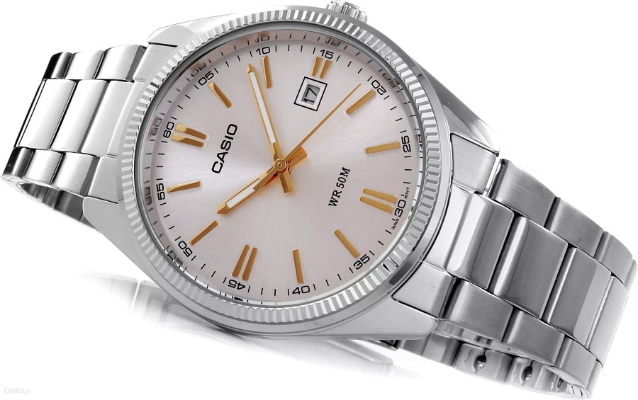 Часы Casio Collection MTP-1302D-7A2VDF (MTP-1302D-7A2) — сталь металл, нержавеющая сталь