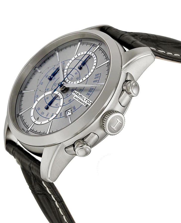 Часы Hamilton American Classic RailRoad Auto Chrono H40656781 — сталь, Швейцария