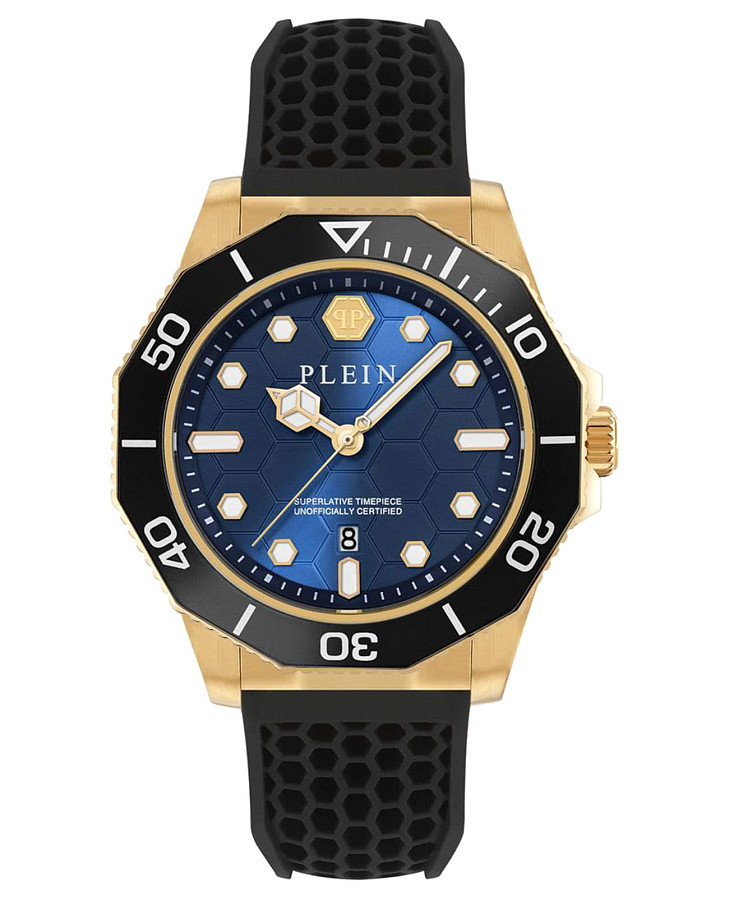 Часы Philipp Plein Aquastorm PW2GA0226 — мужские, синий
