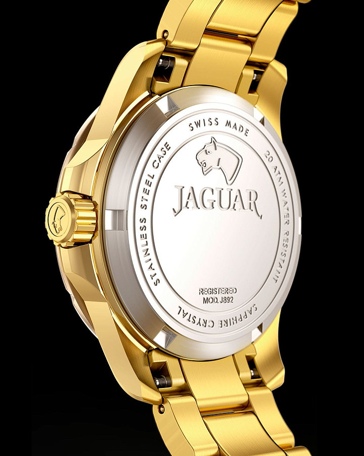 Часы Jaguar Woman J895/2 — нержавеющая сталь с pvd-покрытием, женские