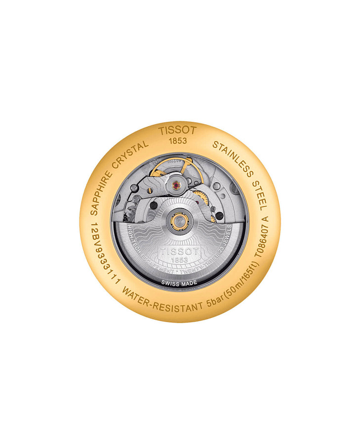 Часы Tissot Luxury Powermatic 80 T086.407.22.261.00 — механические, металл сталь