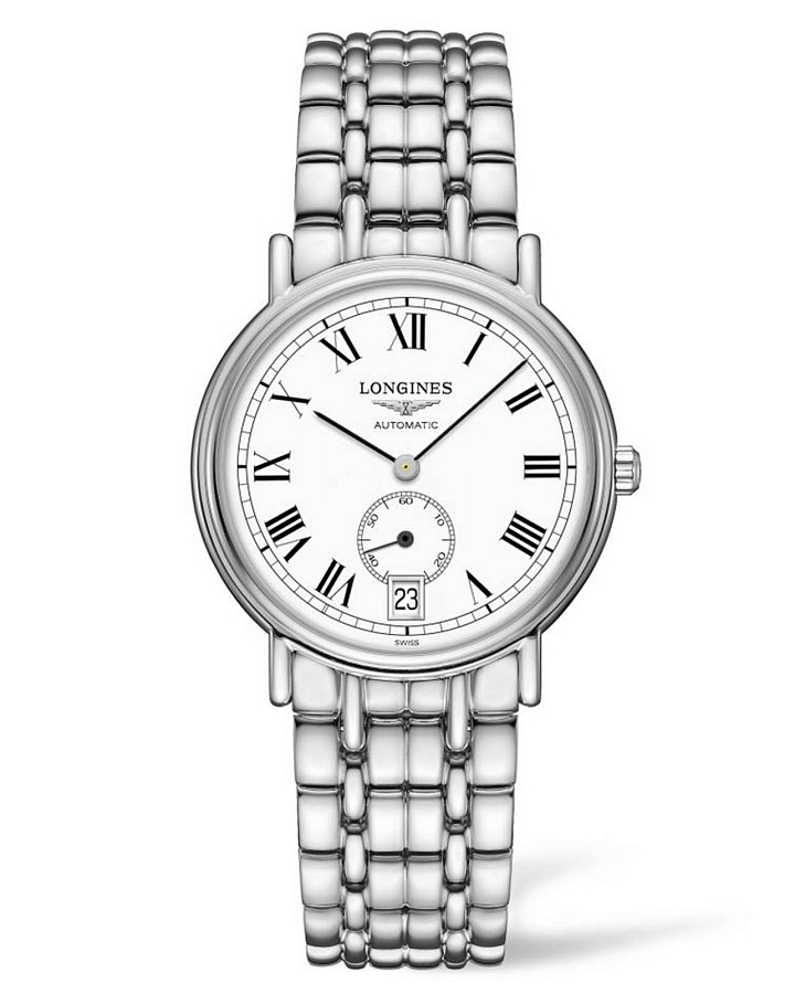 Часы Longines Elegant Collection L4.804.4.11.6 — женские, белый