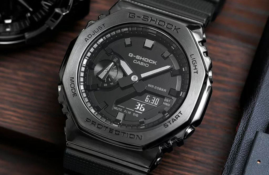 Часы Casio G-Shock GM-2100BB-1ADR (GM-2100BB-1A) — артикул GM-2100BB-1A