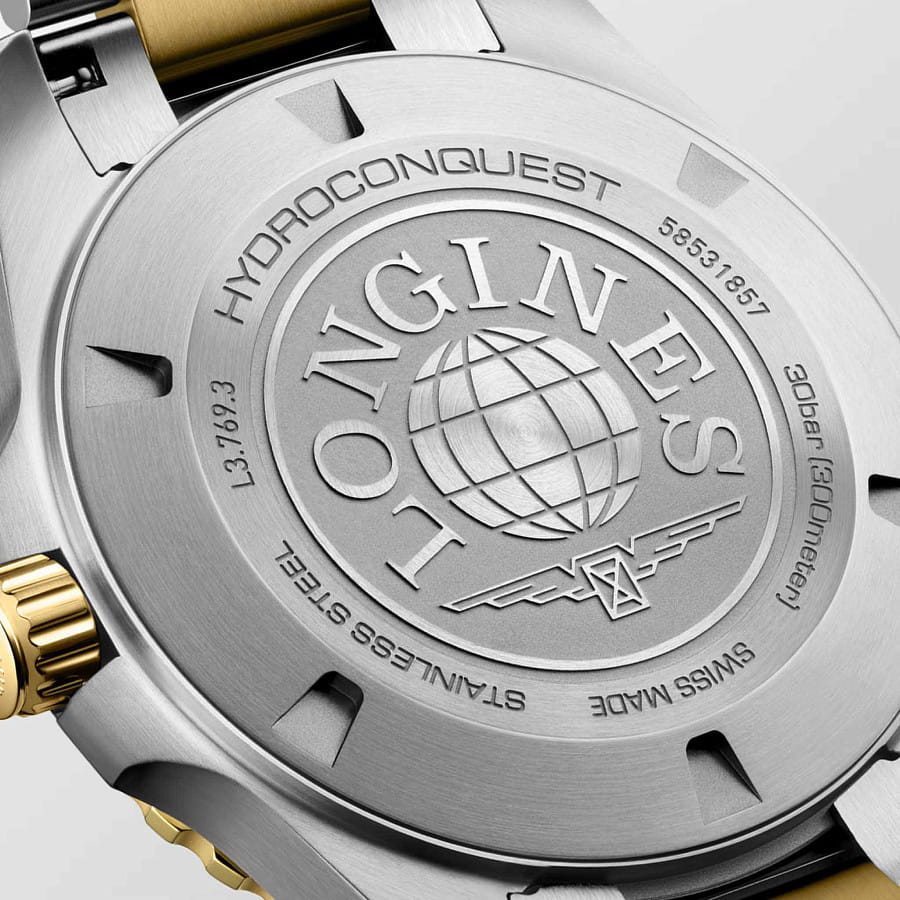 Часы Longines HydroConquest L3.769.3.56.7 — сталь металл, Швейцария